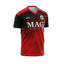 ORKY Customize Soccer Jersey with Short Training Suit Stripe Red
