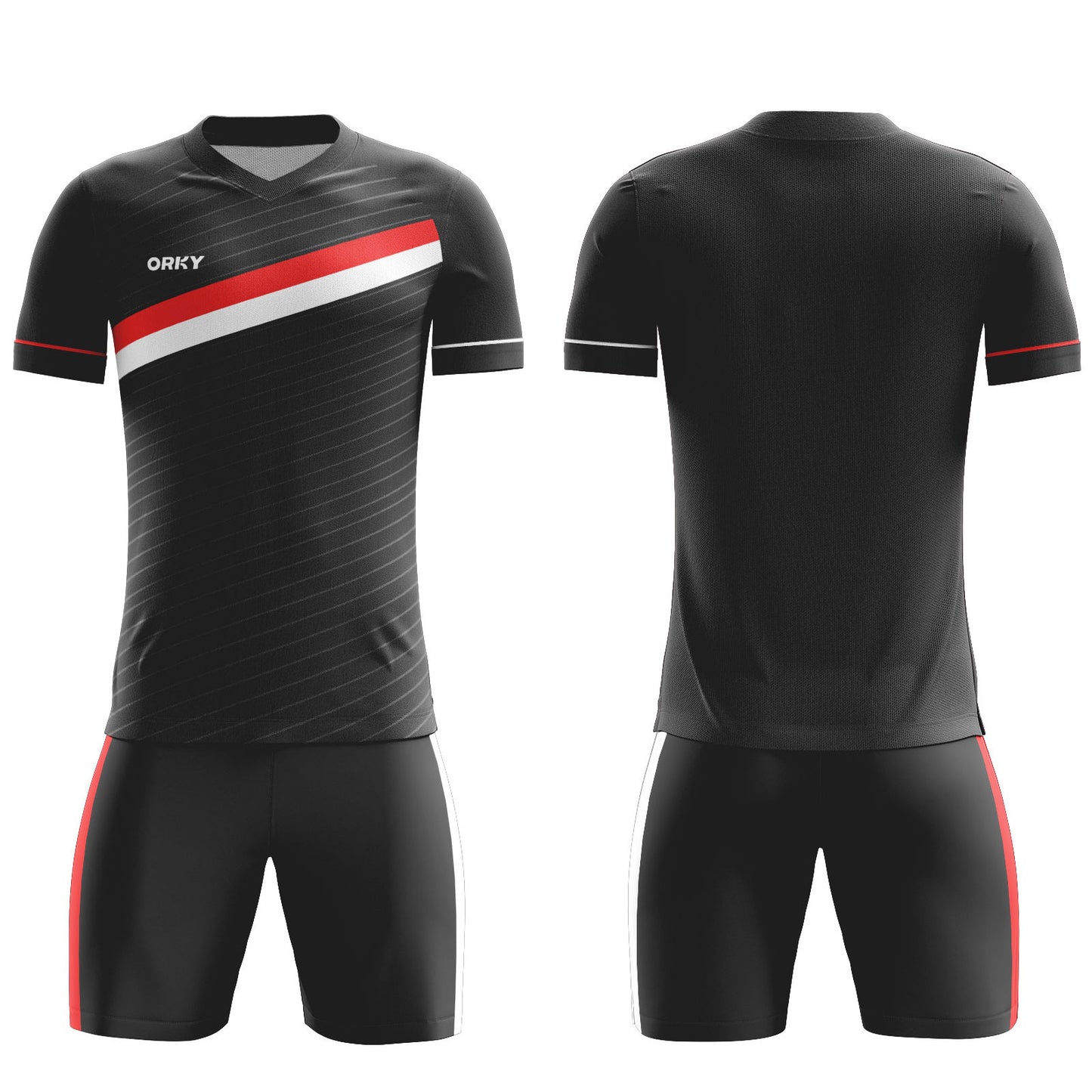 ORKY Men Customize Soccer Jersey, Good Gift for Soccer Fans, Football Team Kit Slash