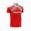 ORKY Custom Football Shirt with Short Men Kids Soccer Training Full Uniform Red Arrow