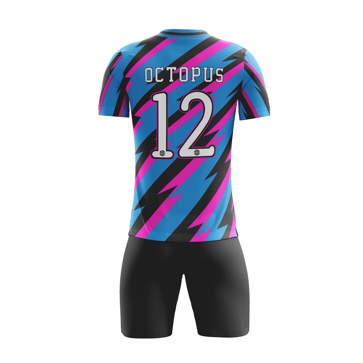ORKY Customize Soccer Jersey with Short Men Team Uniform Bicolor Lighting