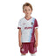 ORKY Boys Soccer Shirt with Short Personalize Name Number Girls Team Uniform Rock White