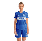 ORKY Women Soccer Shirt Short Customize Name Number Match Uniform Windward Blue
