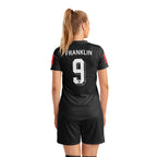 ORKY Women Soccer Shirt Short Customize Name Number Match Uniform Windward Black Red