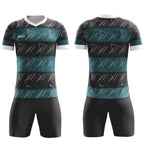 ORKY Men Soccer Shirt Sky-Fireworks Wome Kids Jersey Dark Green Modified Text Logo