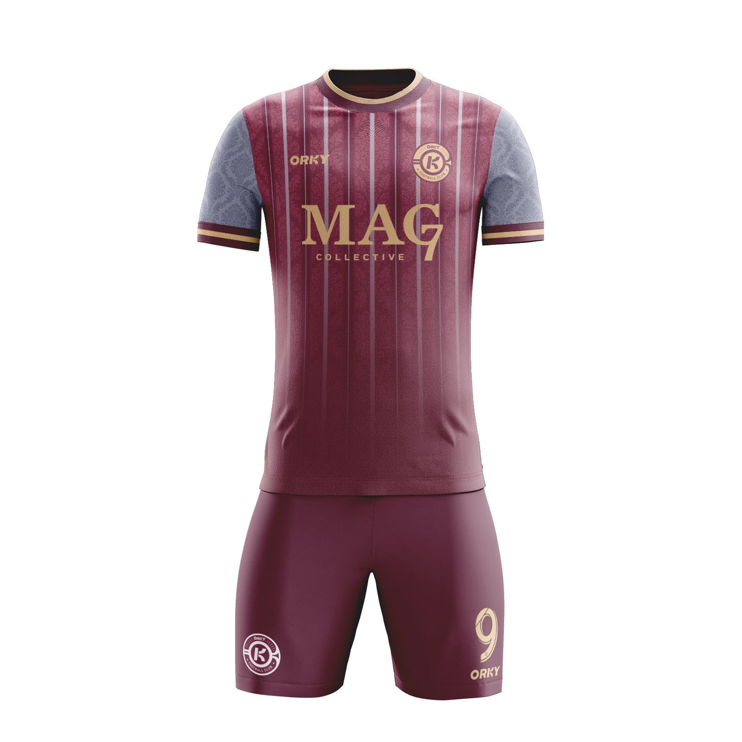 ORKY Customize Soccer Jersey with Short Team Uniform Glory