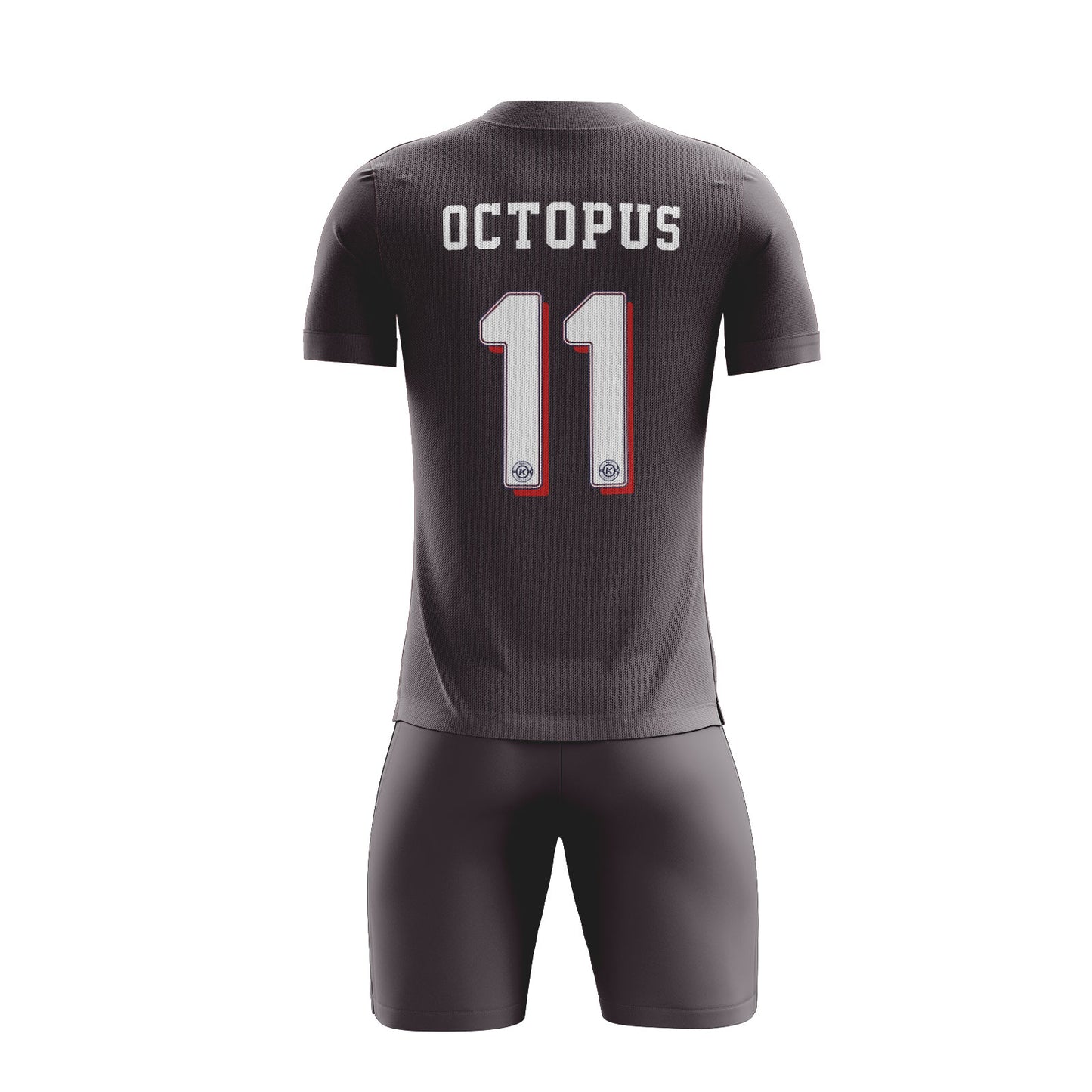 ORKY Customize Football Jersey with Short Unique Cross Red Team Uniform