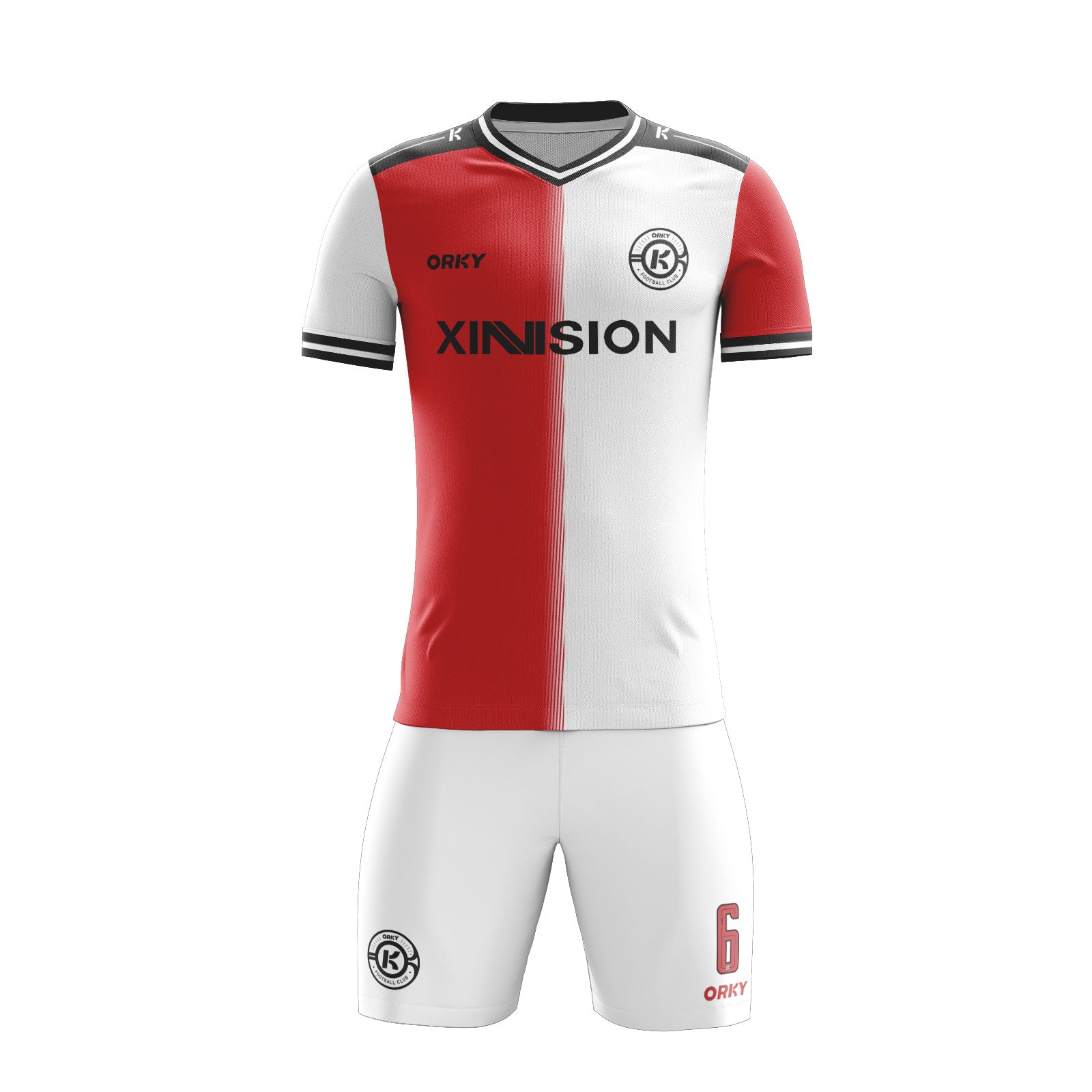 ORKY Customize Soccer Jersey with Short Men Team Uniform YinYang Secondary image