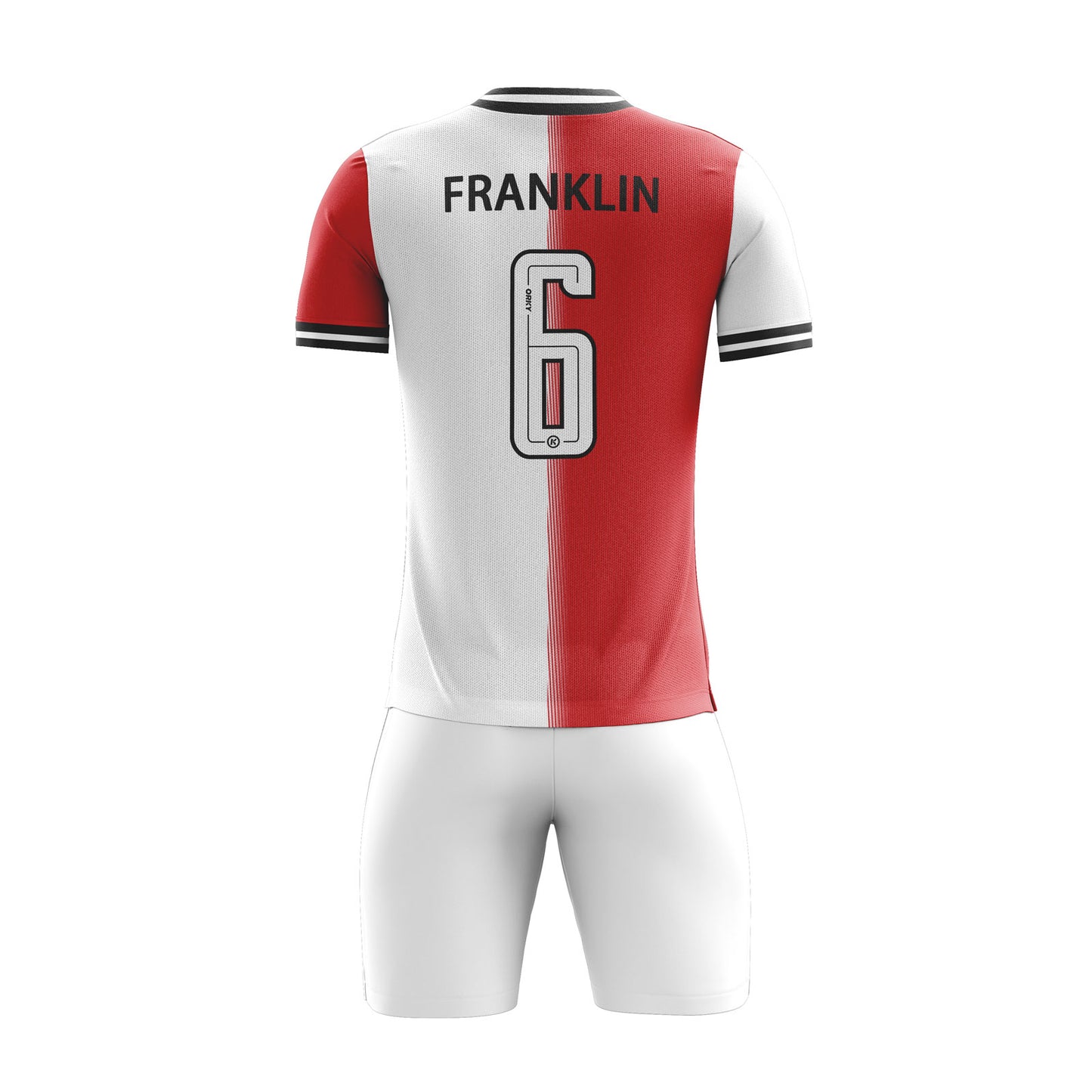 ORKY Customize Soccer Jersey with Short Men Team Uniform YinYang