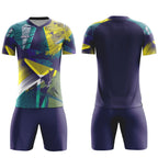 ORKY Personalize Name Number Logo Soccer Jersey with Short Kids Kit GRAFFITI