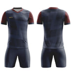 ORKY Men Custom Football Jersey with Short Kids Training Match Full Uniform Shadow Angle