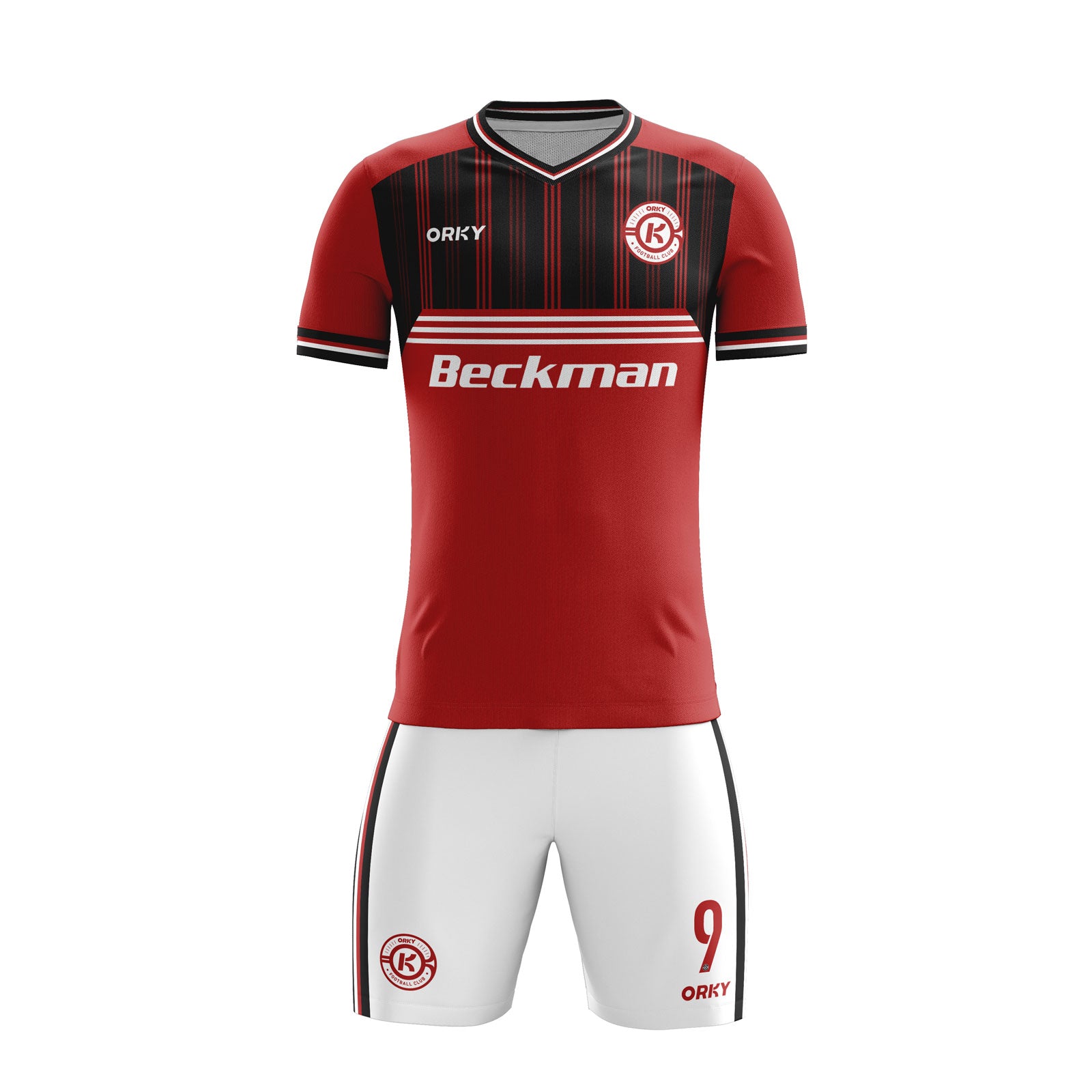 ORKY Customize Soccer Jersey with Short Unique Design Uniform Bred Secondary image