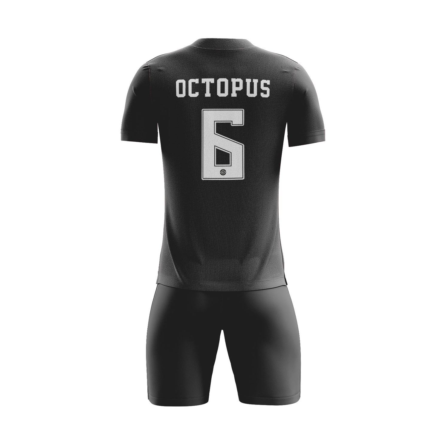 ORKY Custom Football Shirt with Short Men Kids Soccer Training Full Uniform Pixel Fire