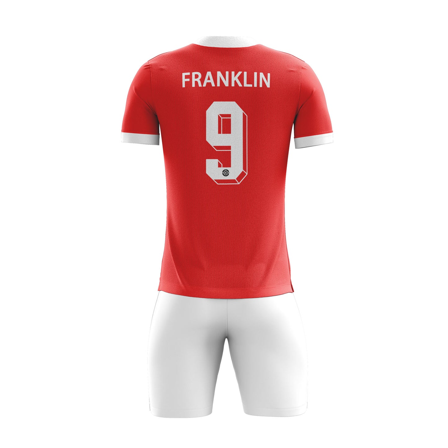 ORKY Custom Football Shirt with Short Men Kids Soccer Training Full Uniform Red Arrow