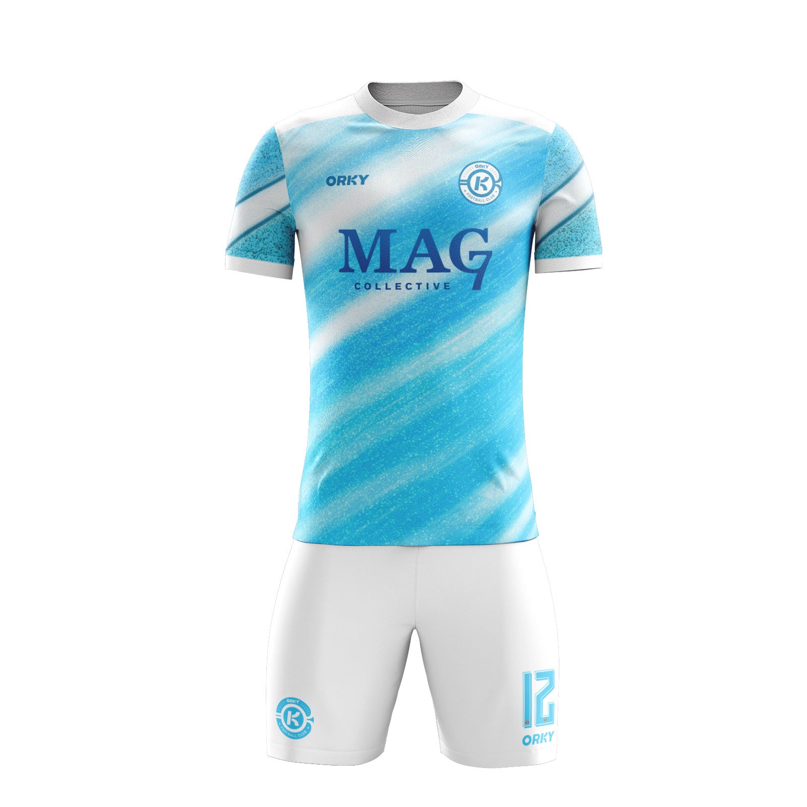 ORKY Men Customize Soccer Jersey, Good Gift for Soccer Fans, Football Team Star River Secondary image