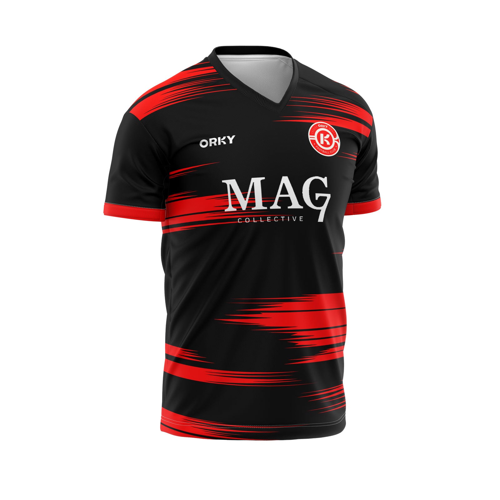 ORKY Men Customize Soccer Jersey with Short Match Team Uniform Sunset Cloud Main image