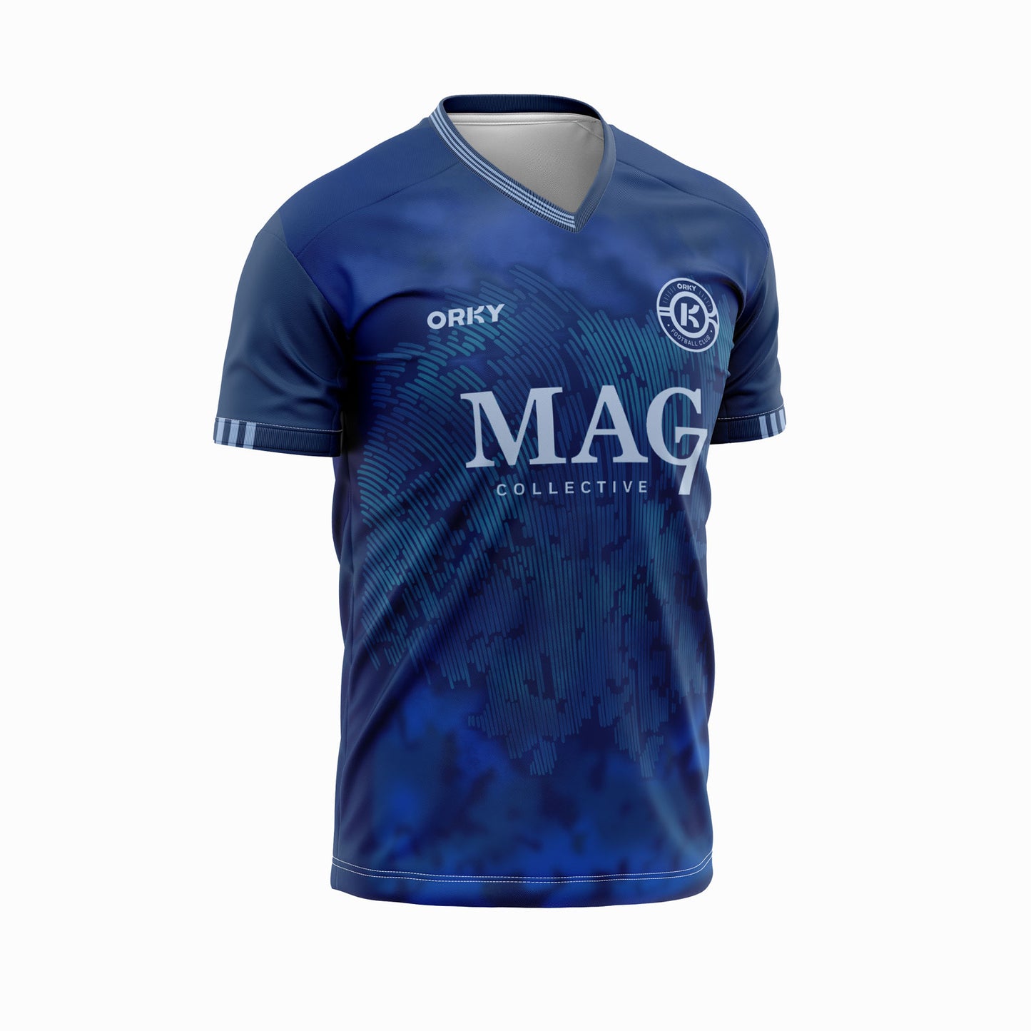 ORKY Custom Made Soccer Jersey with Short Training Camp Uniform Dense Fog