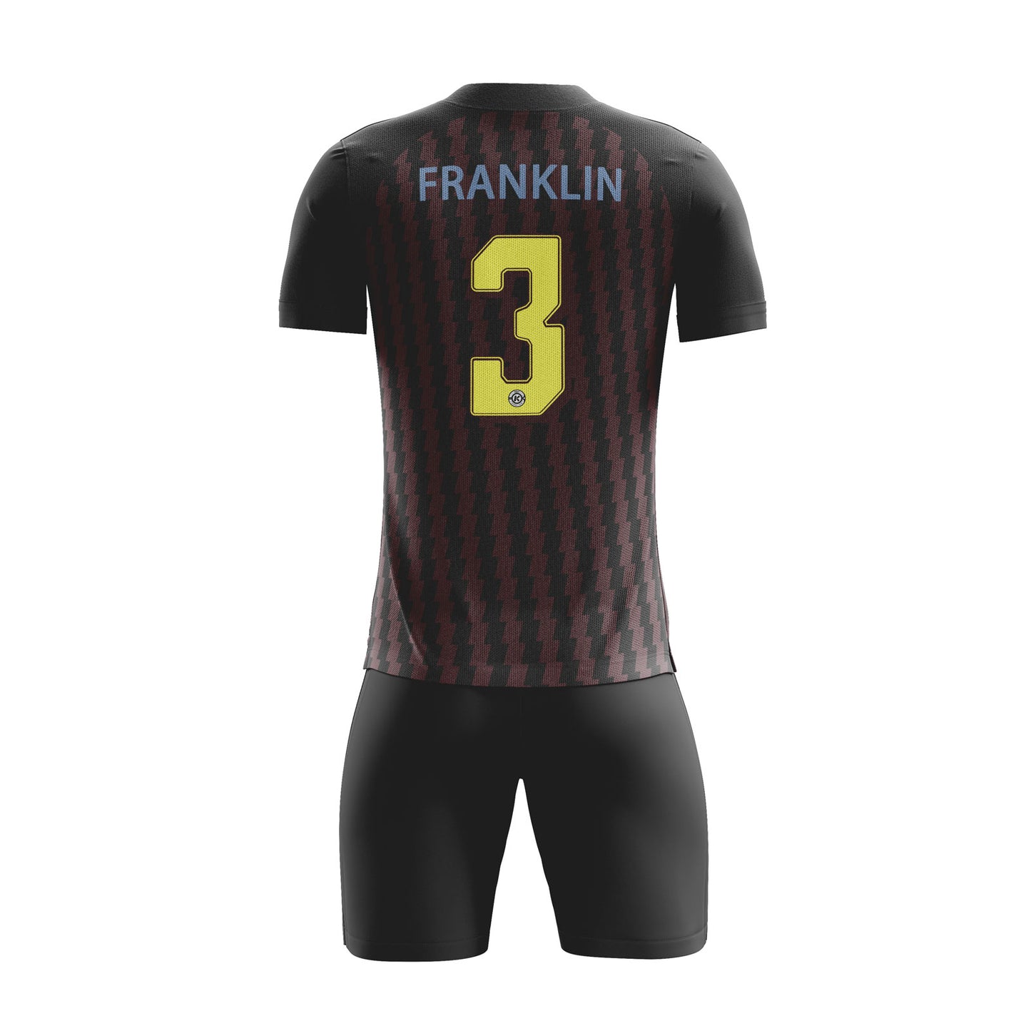 ORKY Personalize Name Number Soccer Jersey with Short Flow Mark