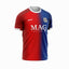 ORKY Personalize Name Number Soccer Jersey with Short Red Blue Army