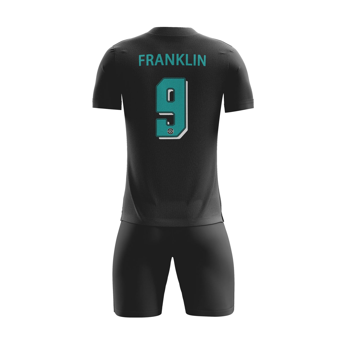 ORKY personalize Name Number Soccer Uniform Men Jersey with Short Geometry