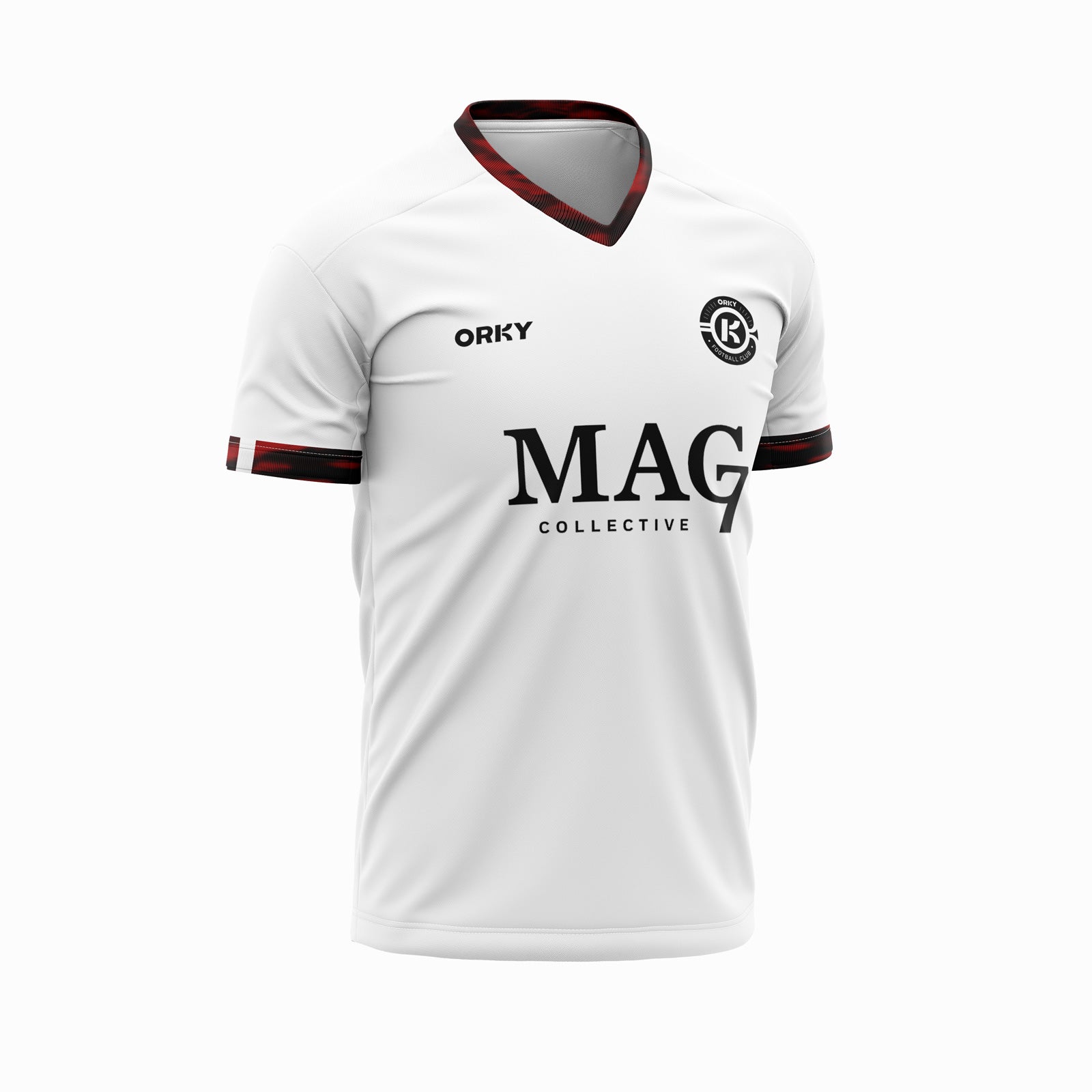 ORKY Men Custom Football Jersey with Short Kids Training Match Full Uniform Oreo Main image