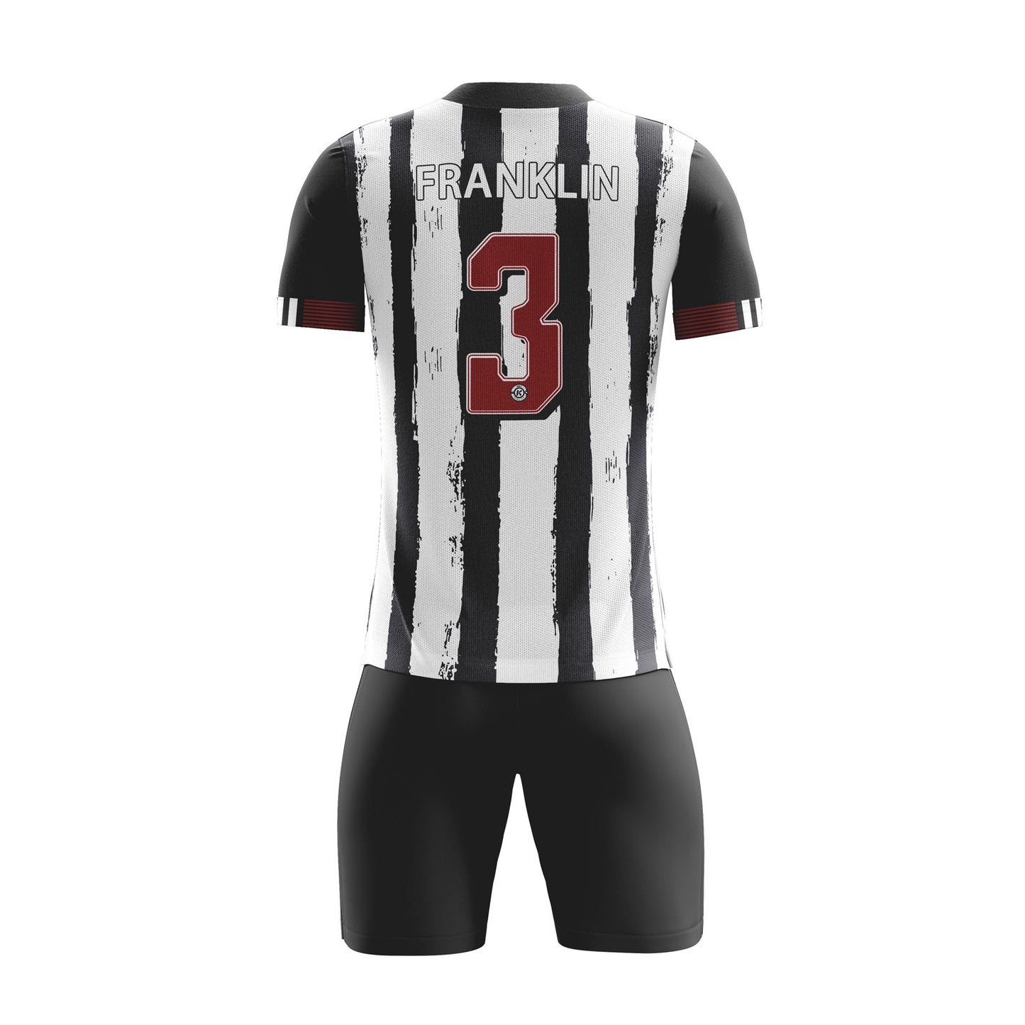 ORKY Men Custom Football Jersey with Short Kids Training Match Full Uniform Paw Print