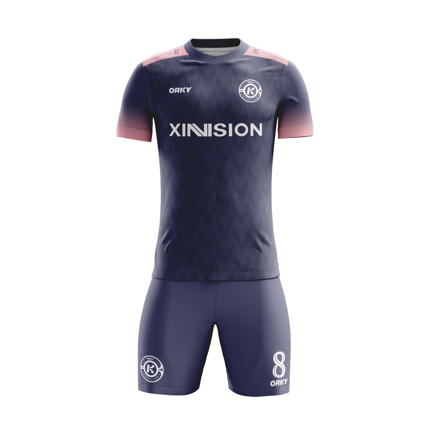 ORKY Customize Soccer Jersey with Short Unique Design Training Uniform Sea Swallow