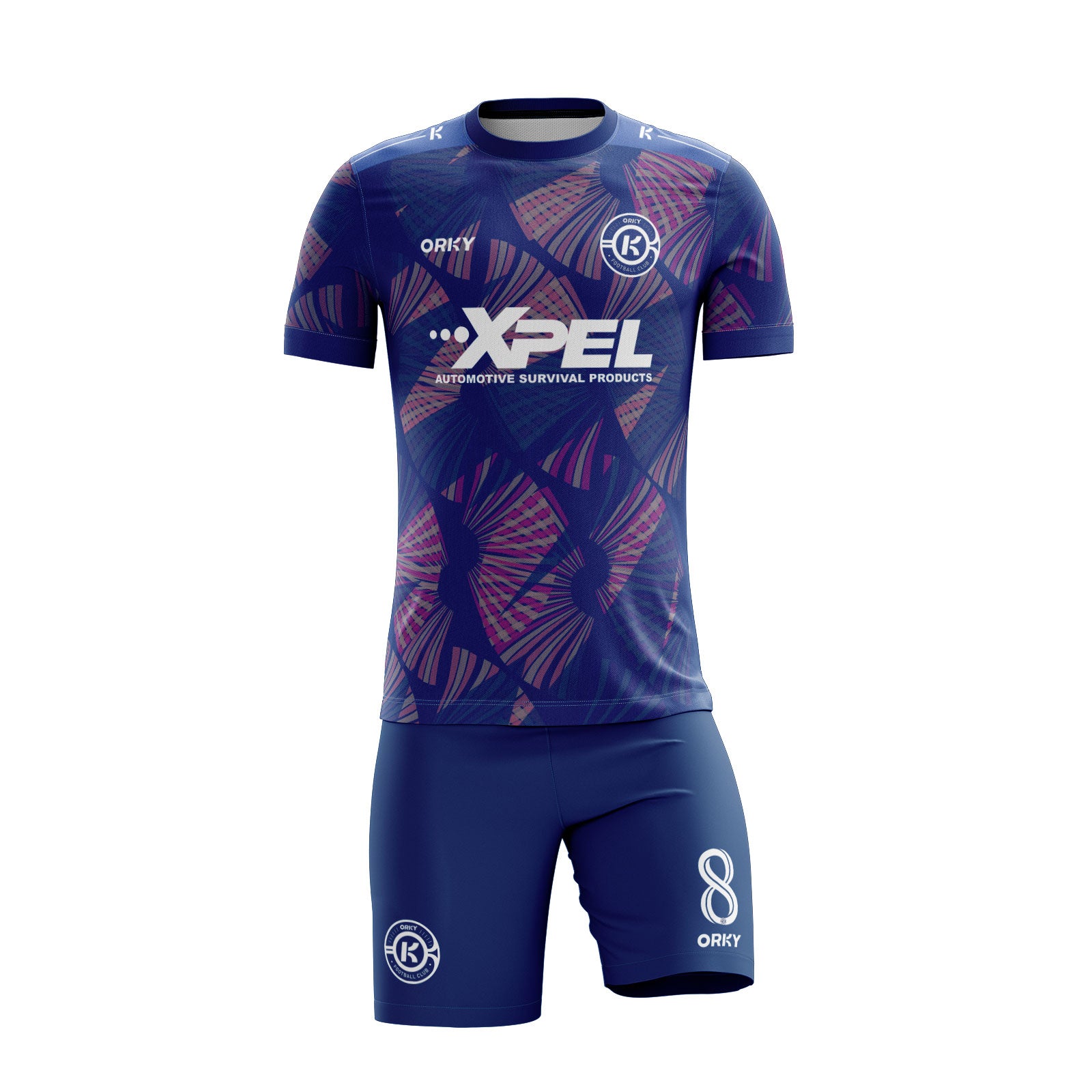 ORKY Men Custom Football Jersey with Short Kids Training Match Full Uniform Sector Secondary image