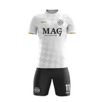 ORKY Men Custom Football Jersey with Short Kids Training Match Full Uniform Shadow Checker