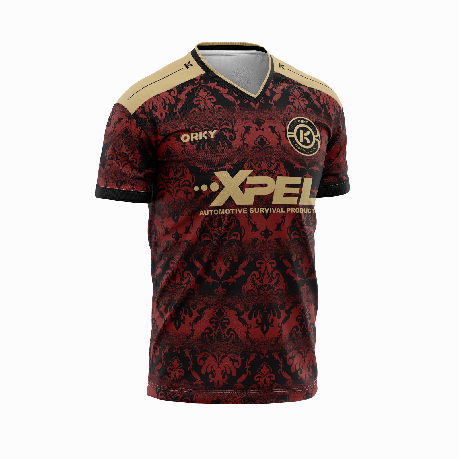 ORKY Girls Soccer Shirt with Short Personalize Name Number Team Uniform Window Decorations Main image