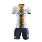 ORKY Soccer Jerseys Comfortable Yellow Lightning Customized Name Number On Back