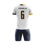 ORKY Soccer Jerseys Comfortable Yellow Lightning Customized Name Number On Back